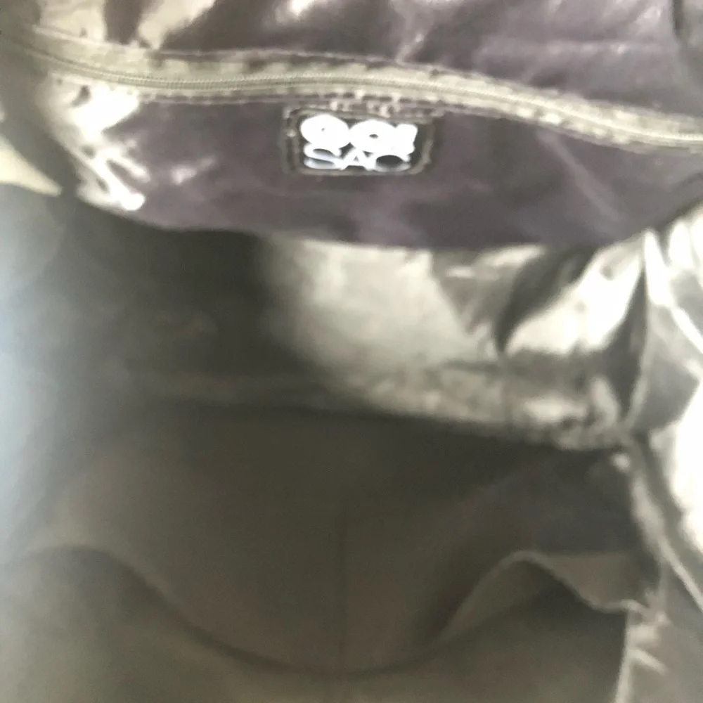 Go Sac gray and black backpack